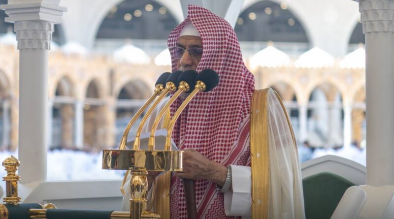 Khutbah Jum’at Masjidil Haram 9 Jumadil Akhir 1445 H